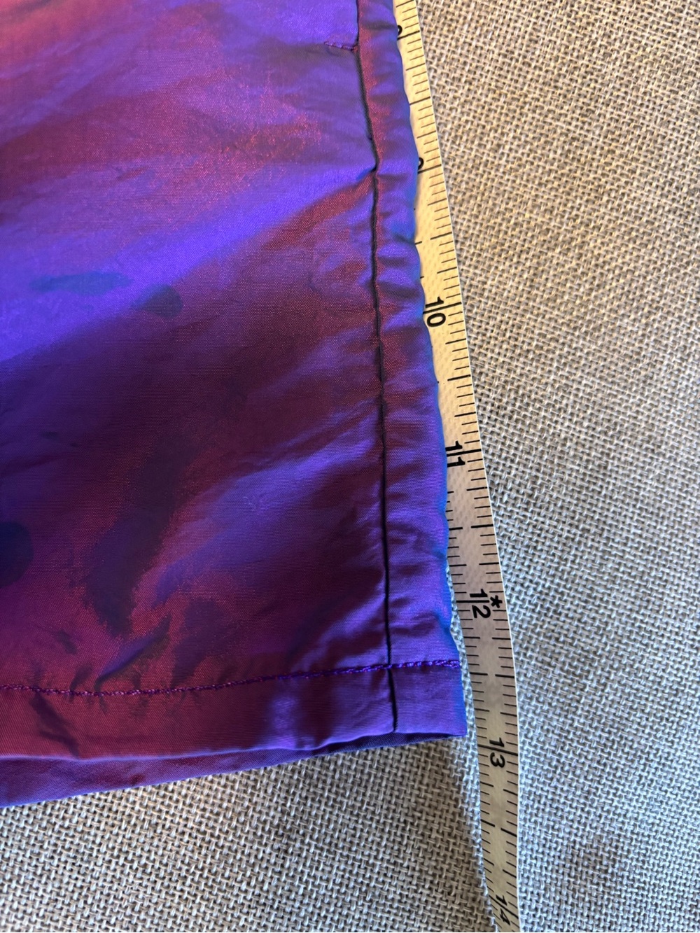 TNA Iridescent Purple Shorts, Sz M - Picture 10 of 11
